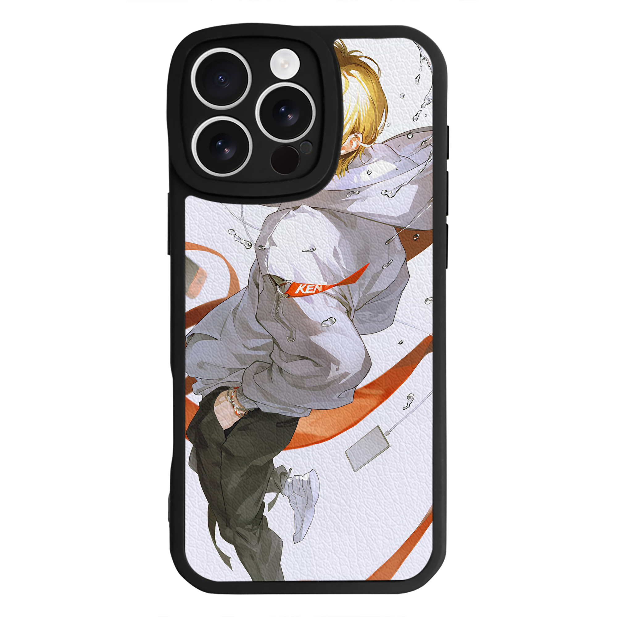 （画像用） ハイキュー!! Haikyu!! 【iPhone 16シリーズ対応】シリコンスマホケース（レザー調） 材質：シリコン